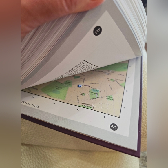 The Travel Atlas by Lovely Planet Hardcover Book Published 2018 New - Picture 9 of 14